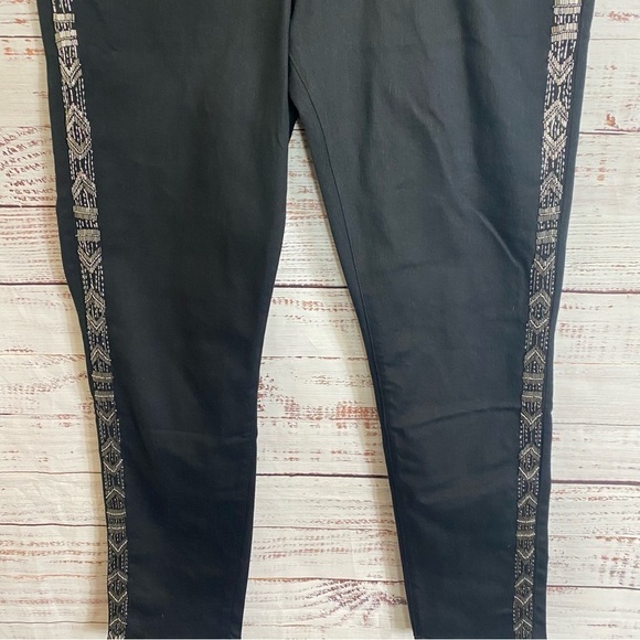 Lauren Ralph Lauren black label high Rise size 12 super stretch skinny jeans nwt - Picture 4 of 9